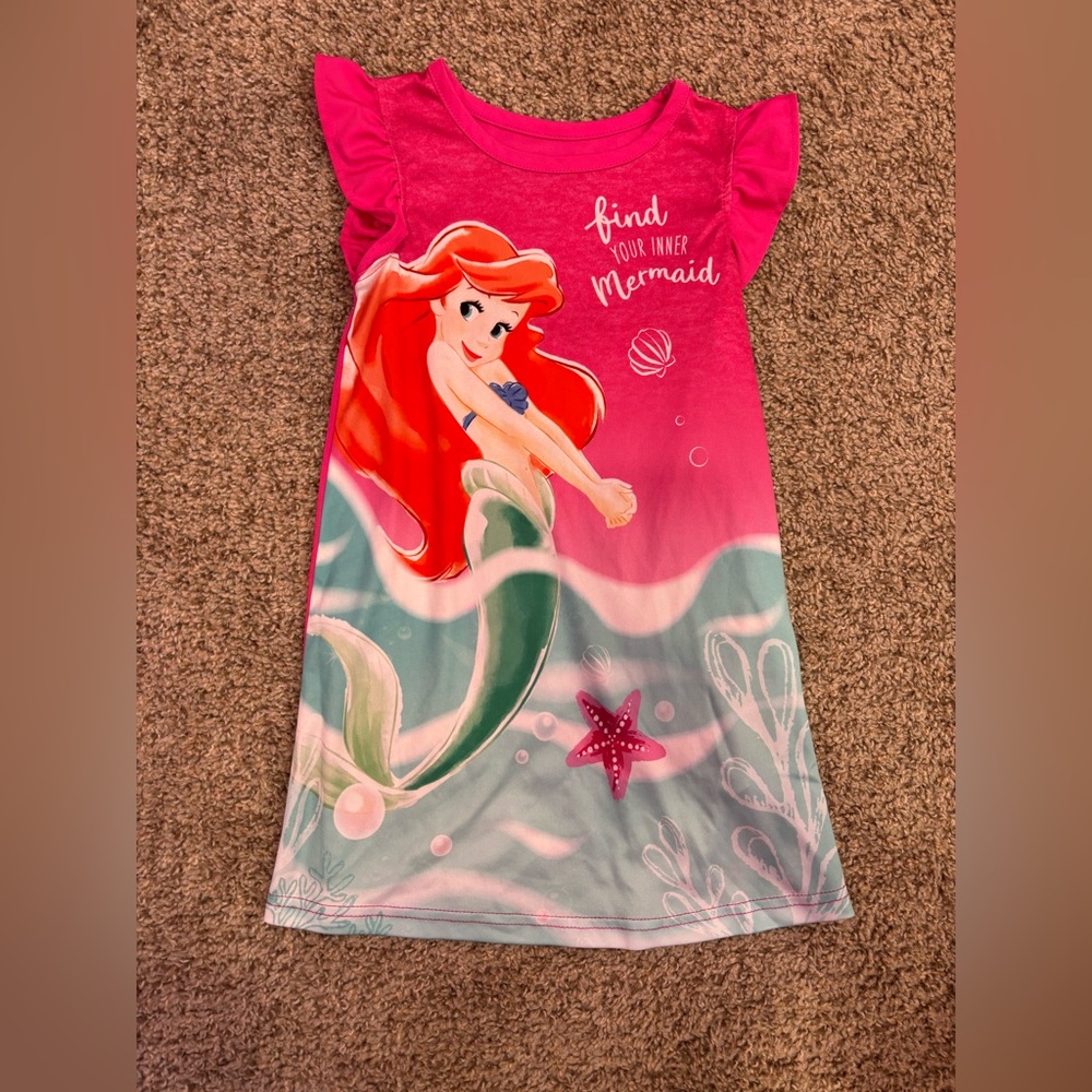 Toddler Girls Ariel Nightgown
